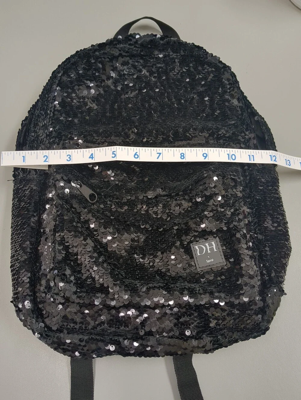 Dan Howell x Spiral Black Sequin Mini Backpack Dan and Phil Official Merch